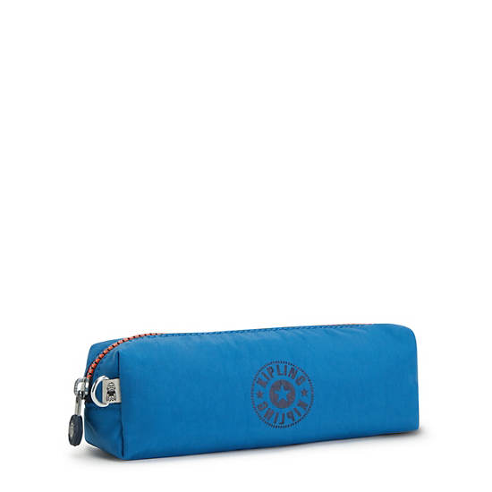 Plecaki Kipling Boran Pencil Case Niebieskie | PL 1170BE